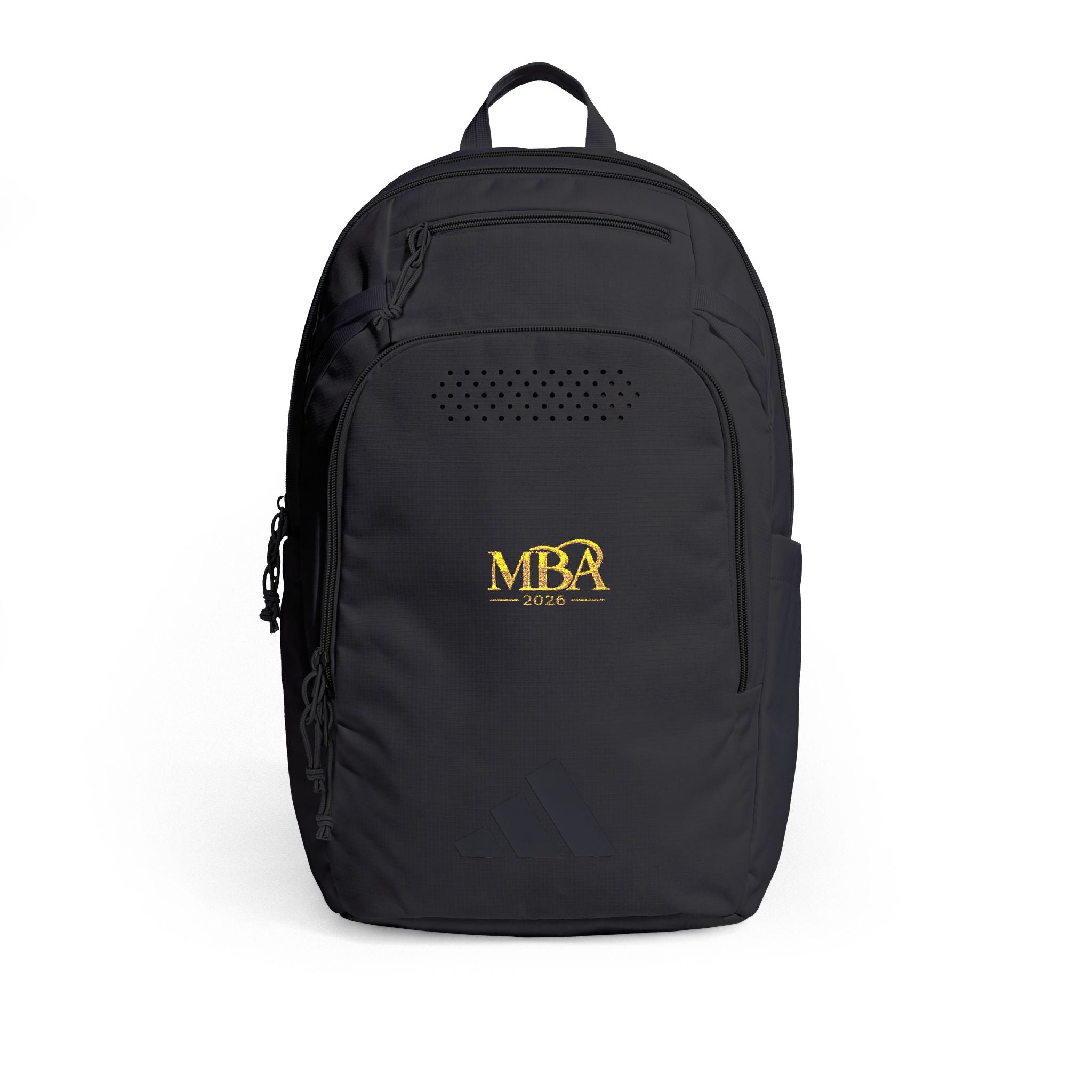 Embroidered MBA Logo Backpack — adidas Defender 5 School & Travel Pack