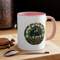 MoneyGunDad Accent Mug — Gamer/Streamer Logo Coffee Cup
