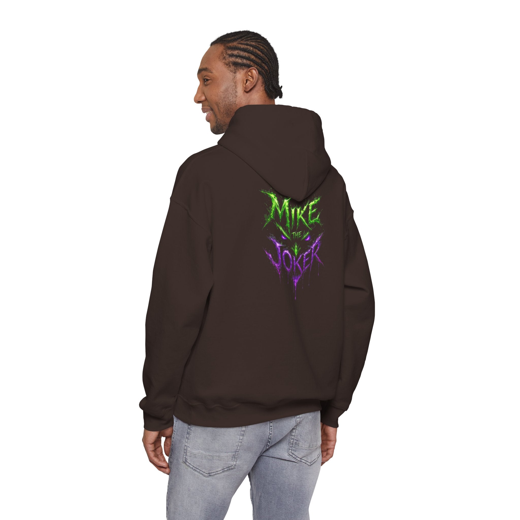Joker-Inspired 'Mike and Joker' Graphic Hoodie