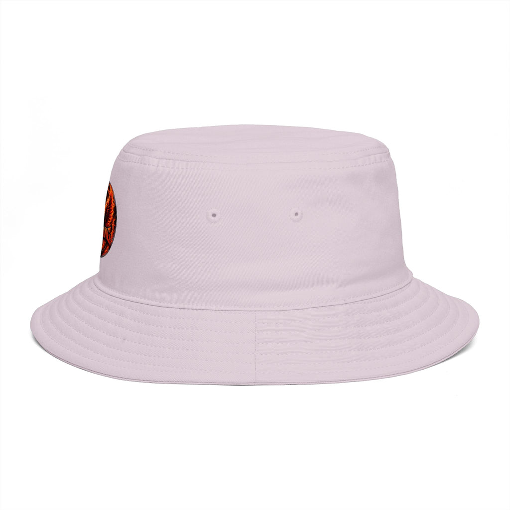 Next Level Creation Agency Brown Bucket Hat — Logo Embroidered Streetwear