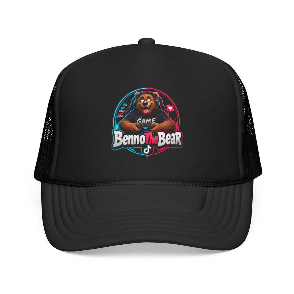 Trucker Hat — 'Benno the Bear' Gaming Logo Foam Cap