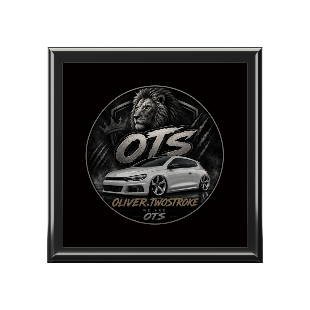 Custom OTS Lion Car Jewelry Box — Personalized Oliver Twostroke Keepsake