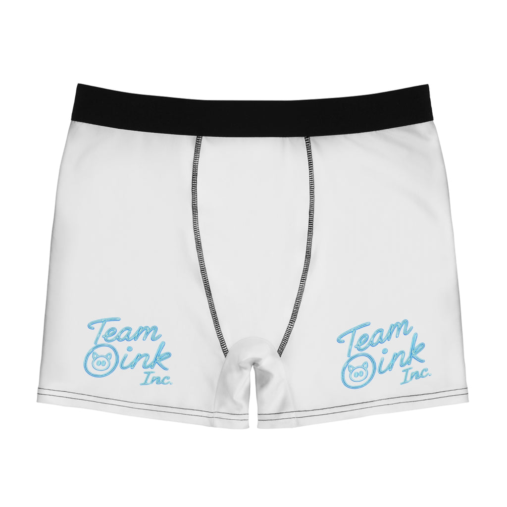 Team Oink Logo Boxer Briefs — Men's Graphic Underwear