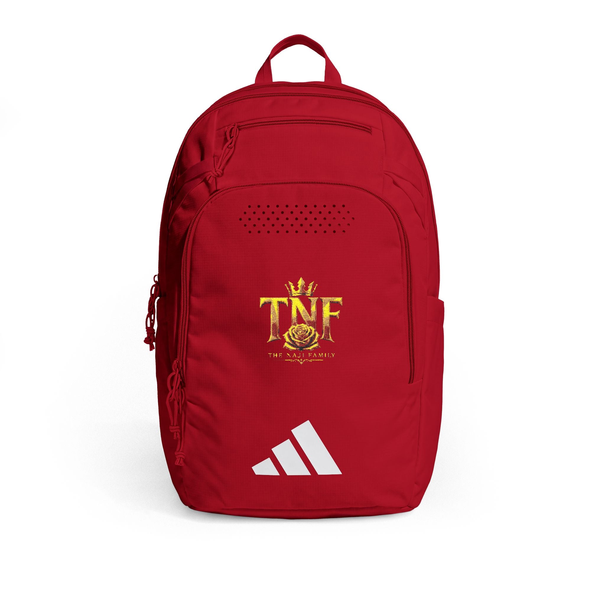 Embroidered TNF Crown Backpack — adidas Defender 5 School & Travel Bag