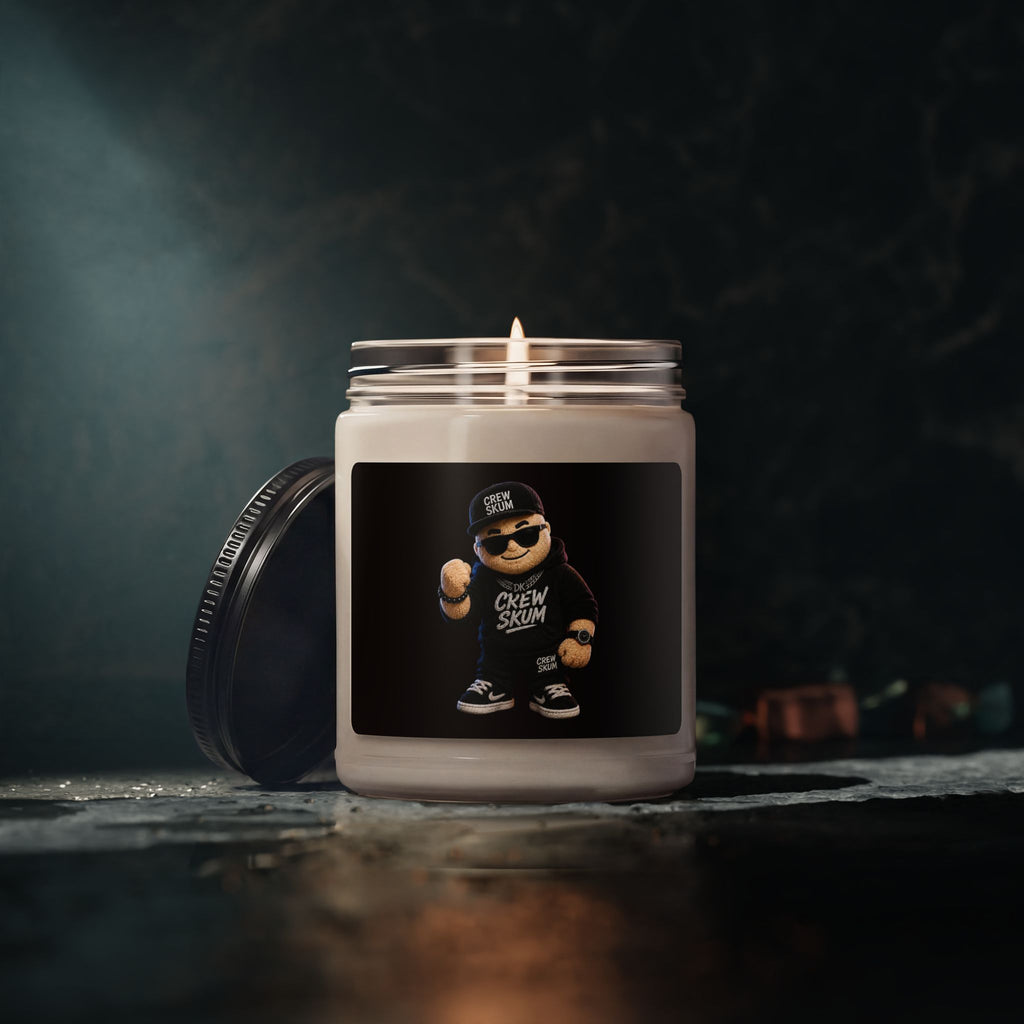 9oz Soy Candle — Crew Skum Character Scented Jar (Novelty Graphic)