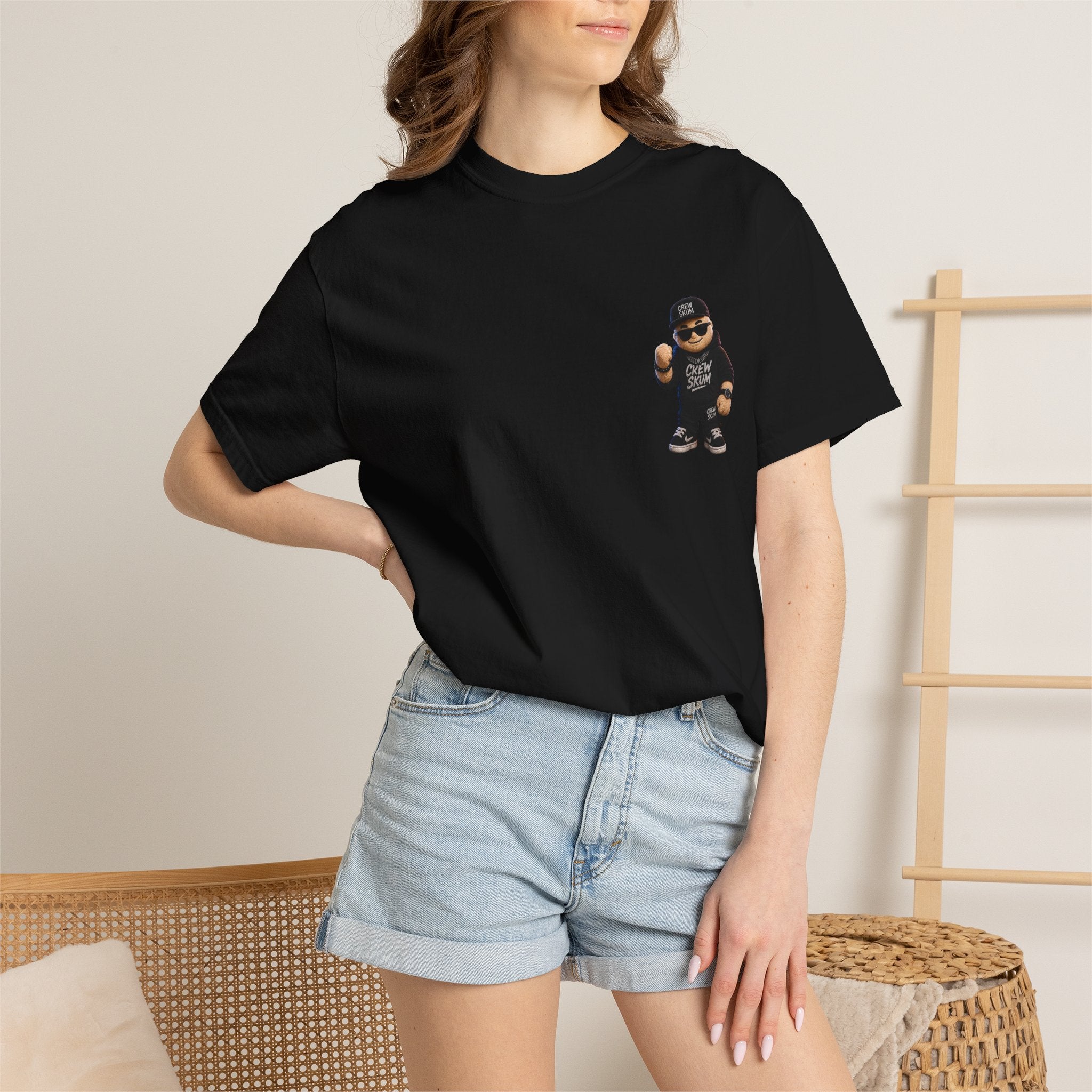 SKUM Unisex Garment-Dyed T-shirt