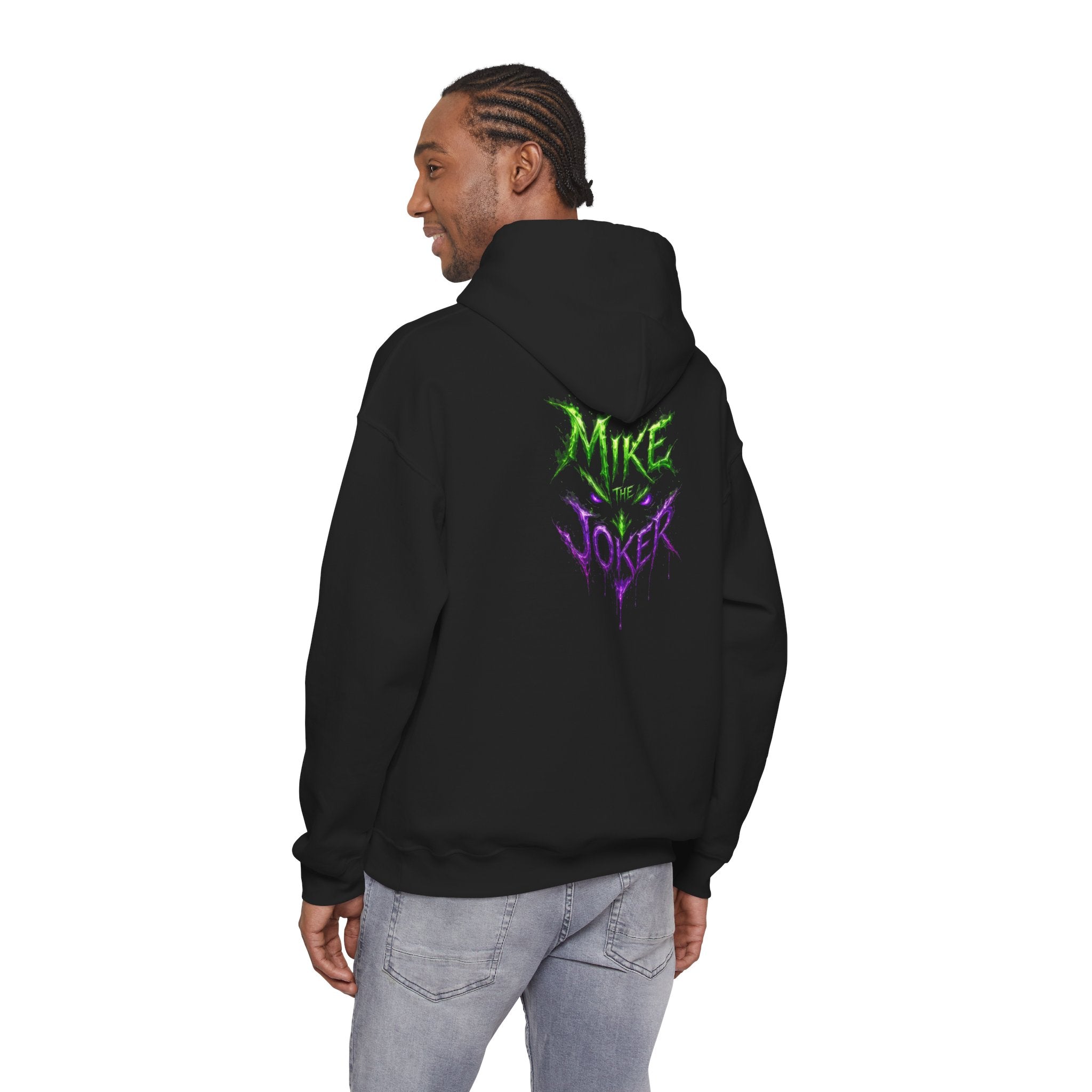 Joker-Inspired 'Mike and Joker' Graphic Hoodie