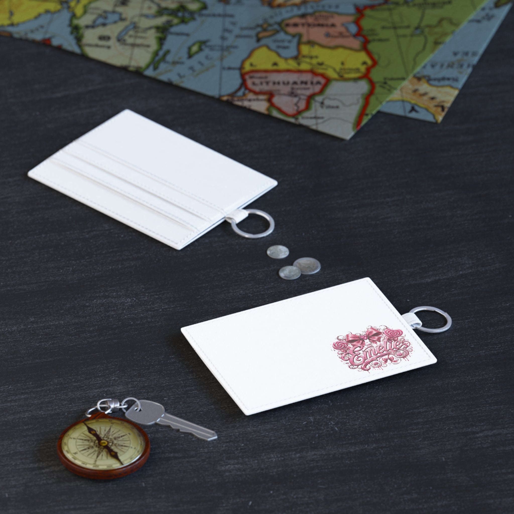 Saffiano Leather Card Holder