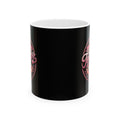Bingo Tonemor Ceramic Mug — Pink Heart Bingo Lover Gift (11oz/15oz)