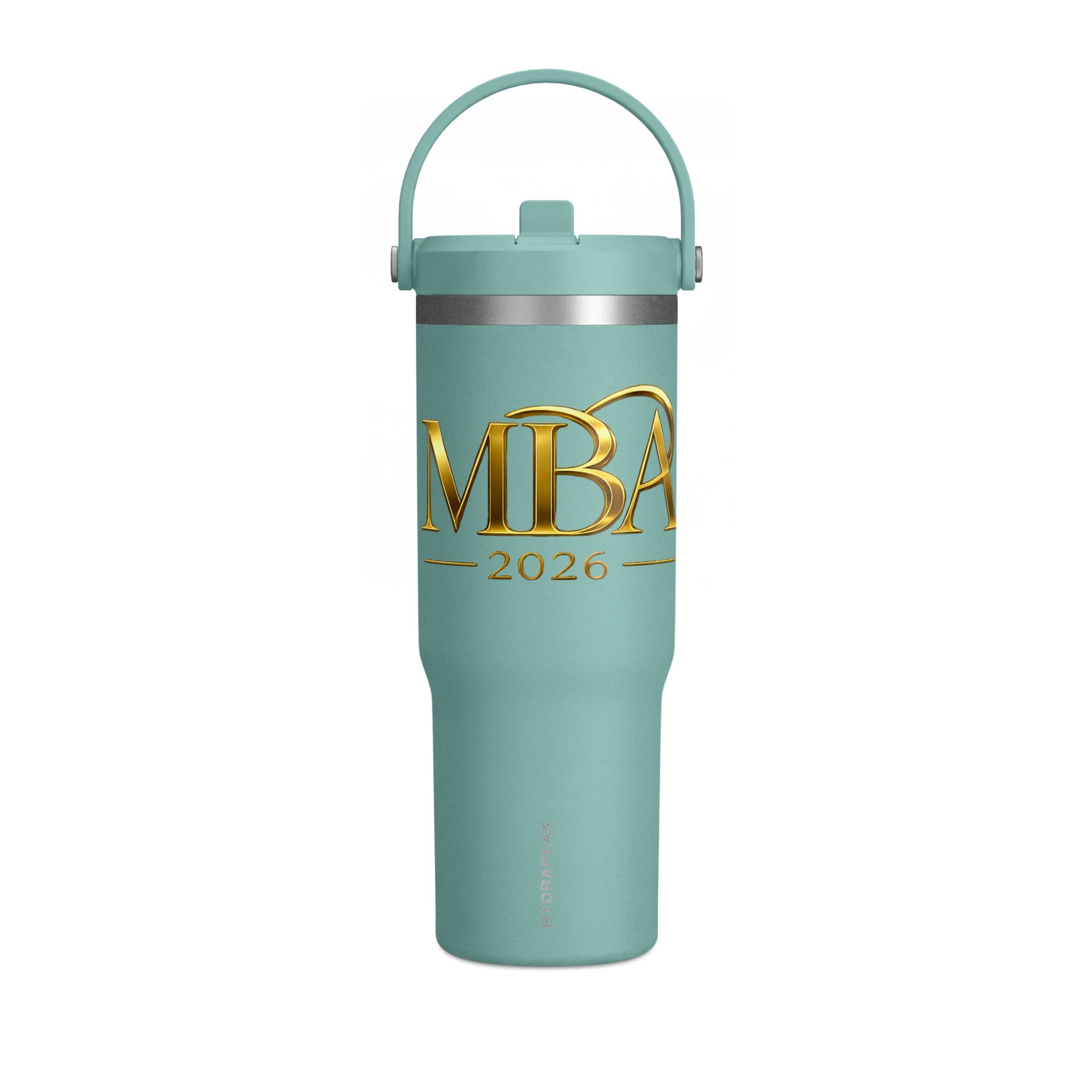 MBA 2026 Gold Logo 32oz Travel Tumbler
