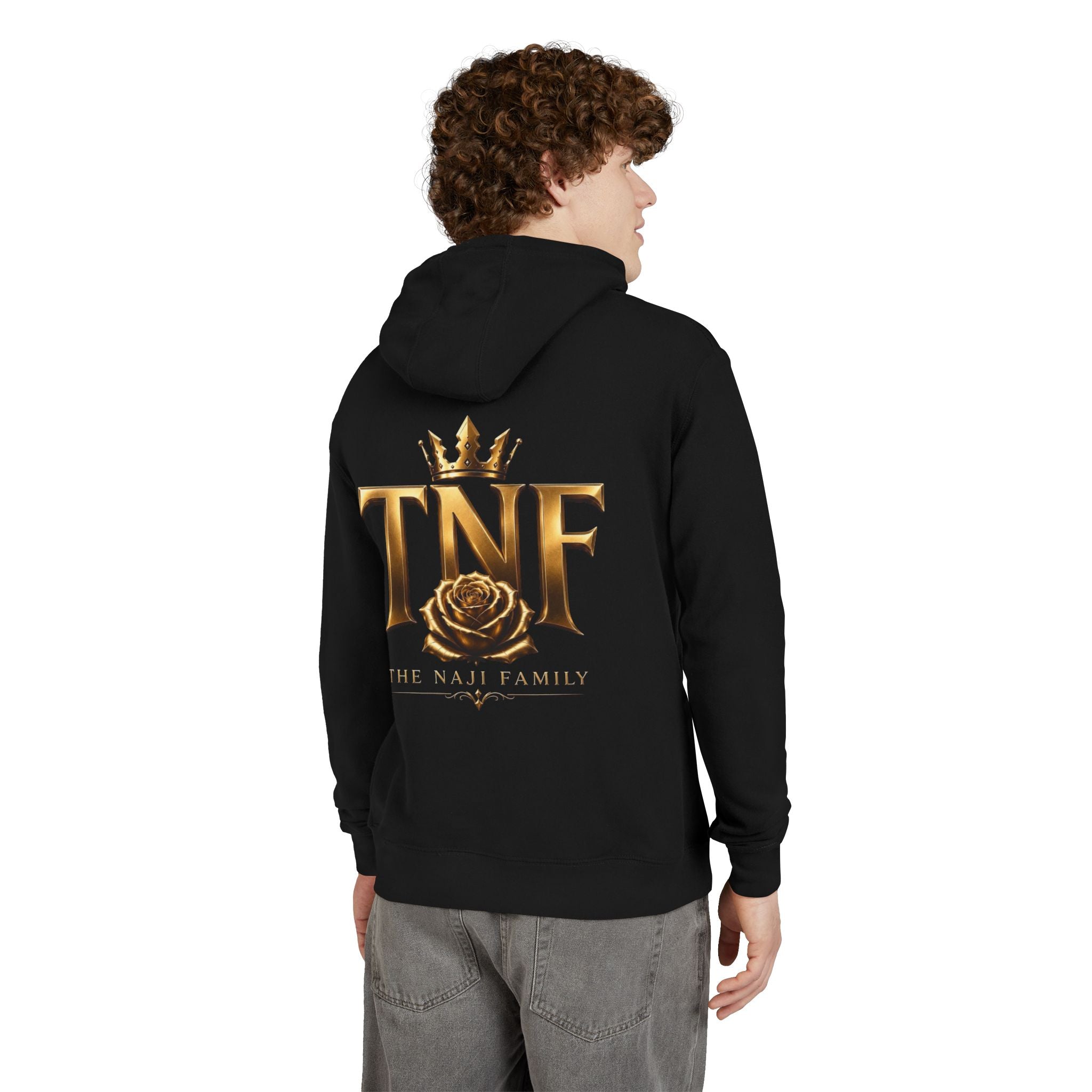 TNF The Naji Family Gold Logo Hoodie