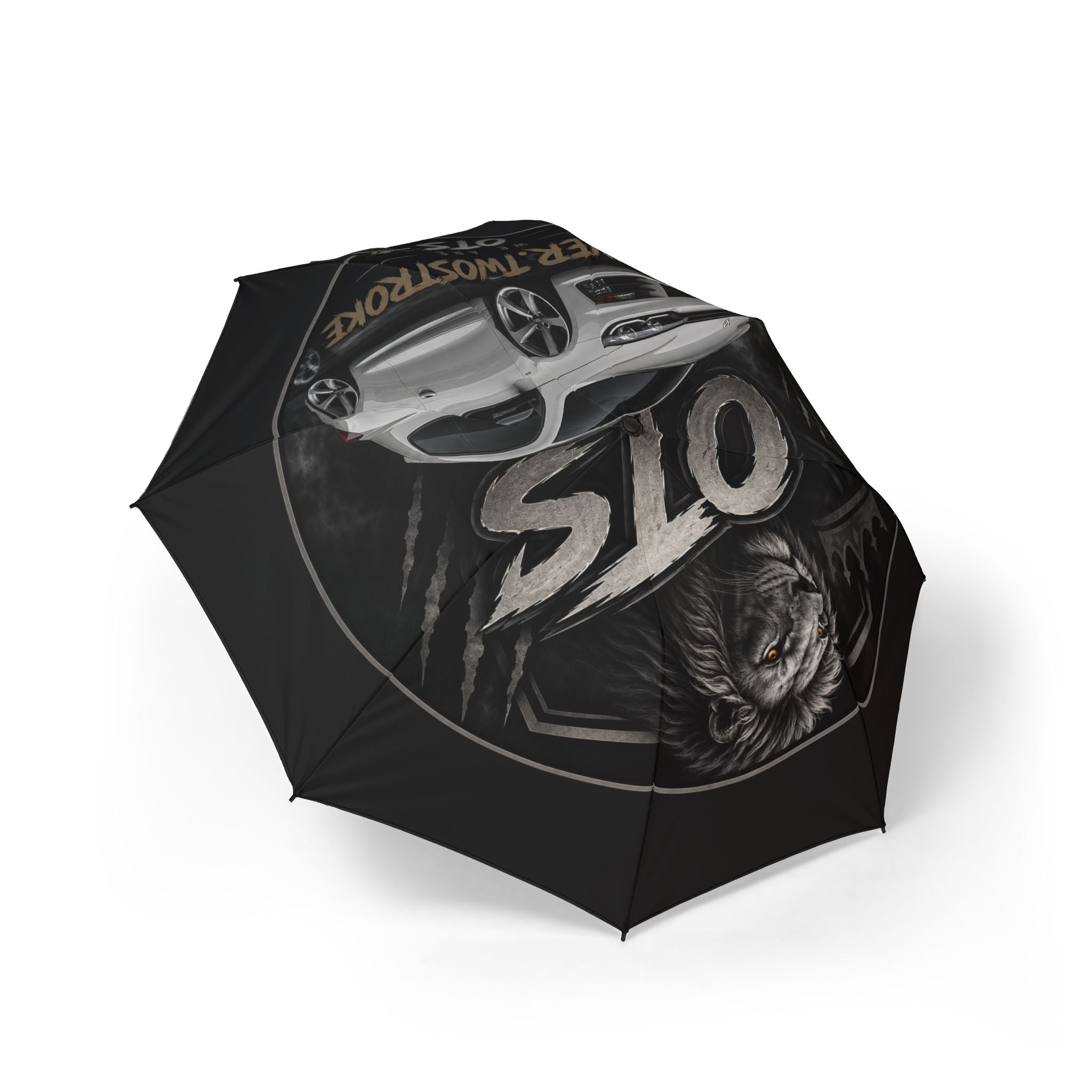 Oliver Foldable Umbrella — Neon 'Next Level' Rain Shield