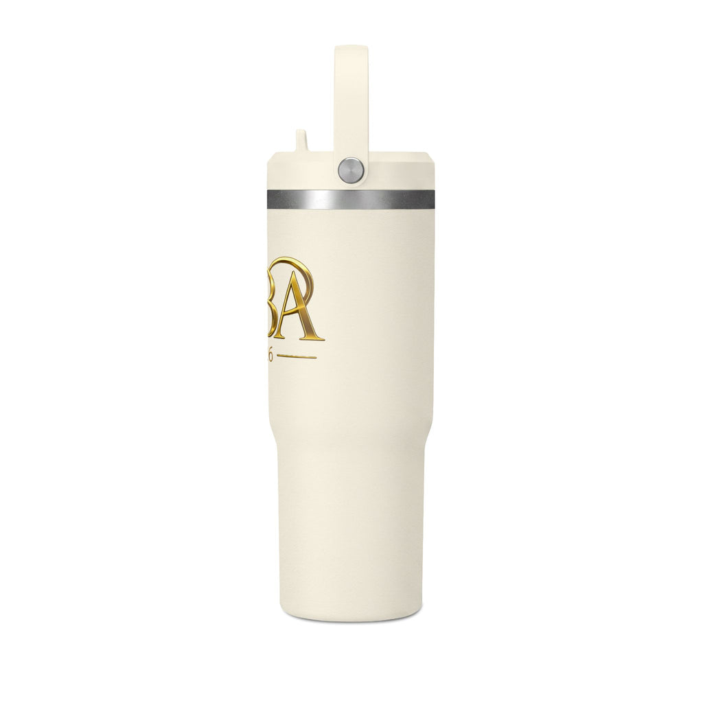 MBA 2026 Insulated 32oz Nomad Tumbler — Gold Crest Travel Mug