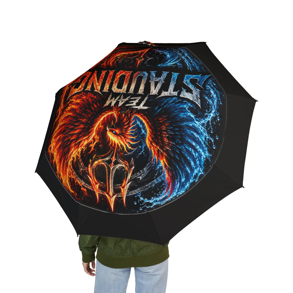 Stauding Foldable Umbrella — Neon 'Next Level' Rain Shield
