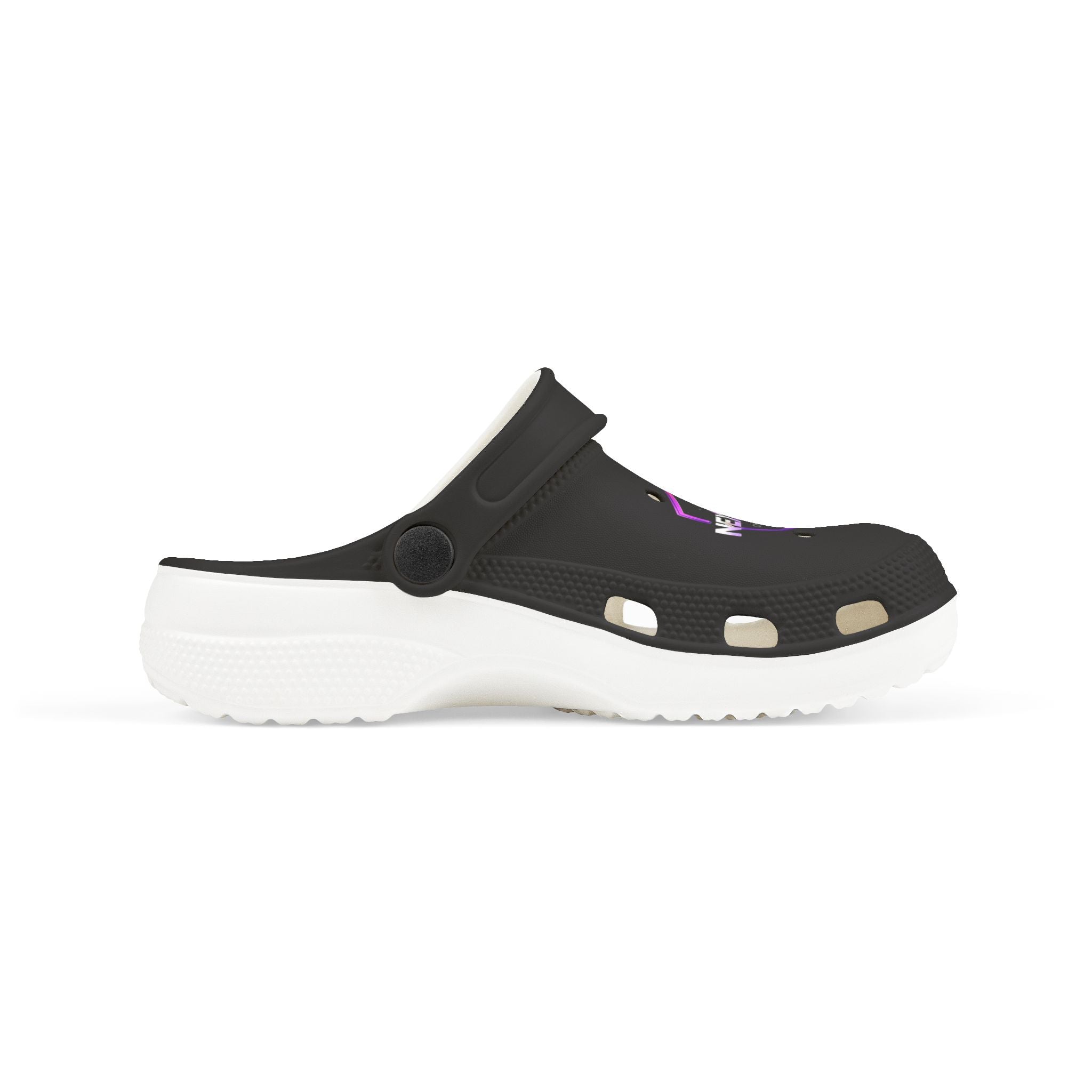 Kid's 'Next Level' Neon Shield Foam Clogs — Lightweight Slip‑On Sandals