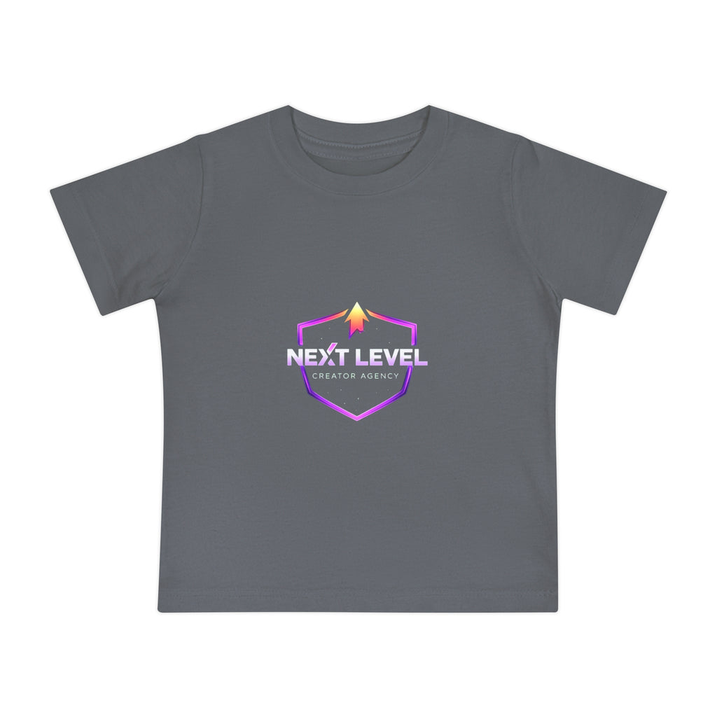 Baby T-Shirt — Pastel Purple Shield Logo "Next Level" Infant Tee