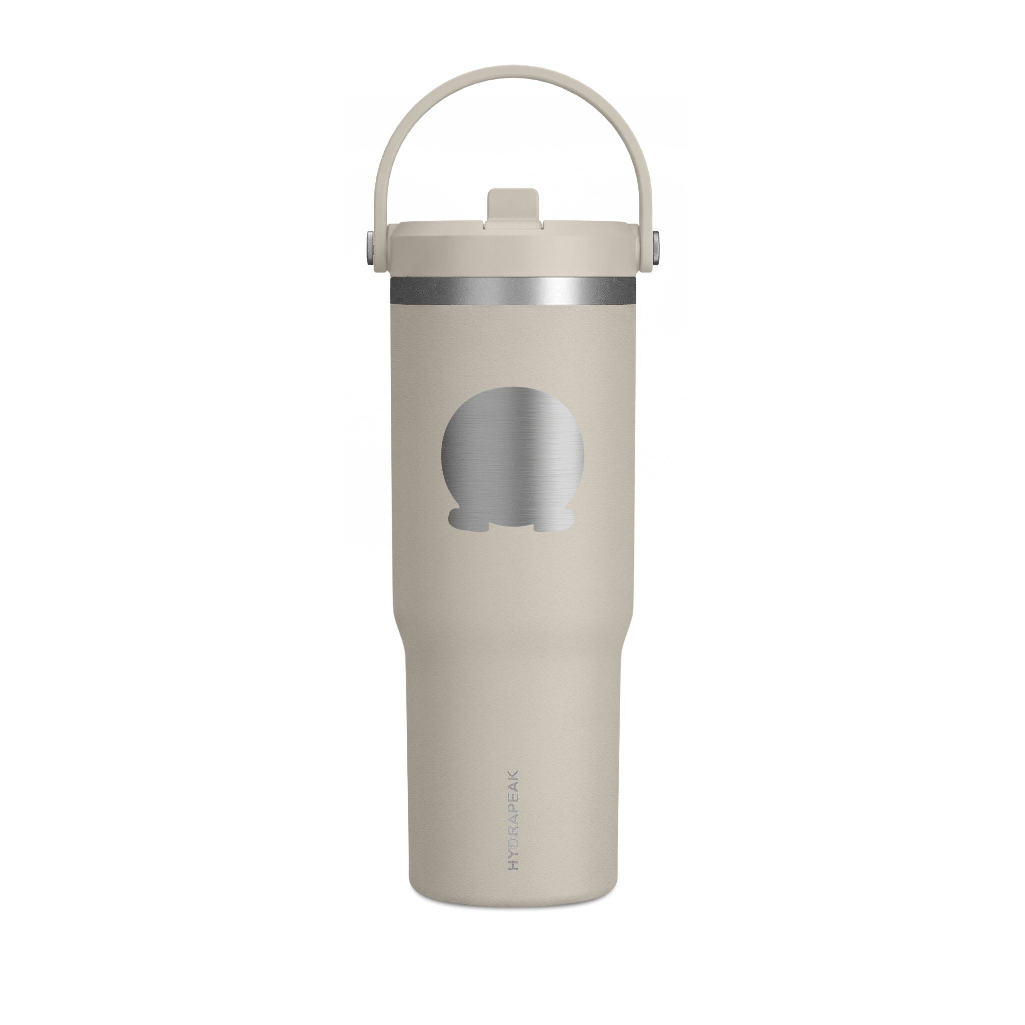 Nomad 32oz Travel Tumbler — Minimal Moon Icon Stainless Steel Insulated Bottle