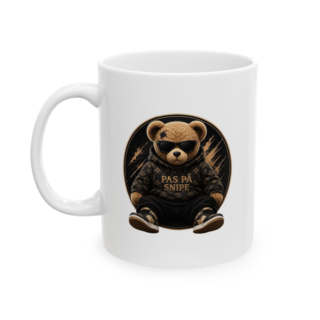 Ceramic Mug — Vintage Leather Baseball Glove Coffee Cup (11oz & 15oz)