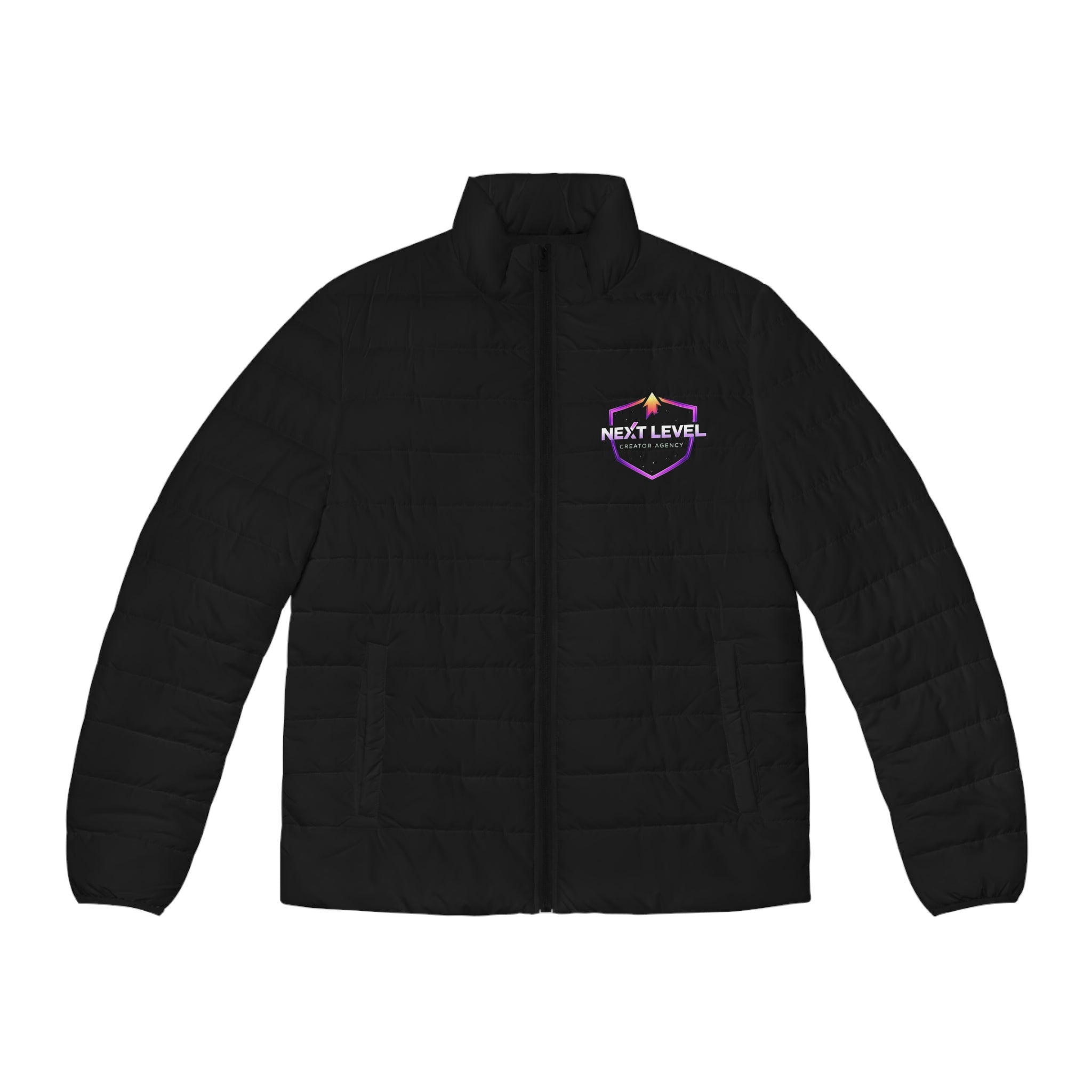 Next Level Puffer Jacket — Branded Creator Agency Outerwear
