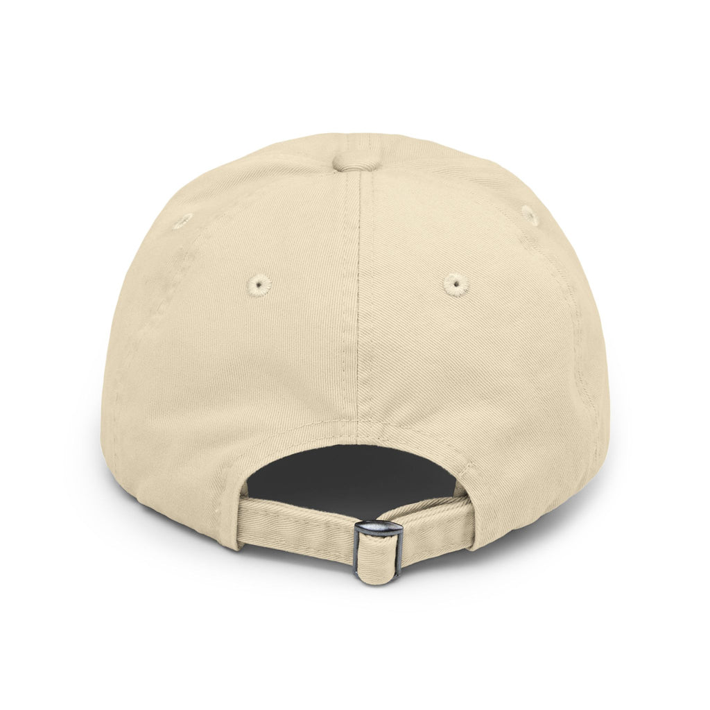 Distressed Black Cap — Miss V Crown & Card Emblem