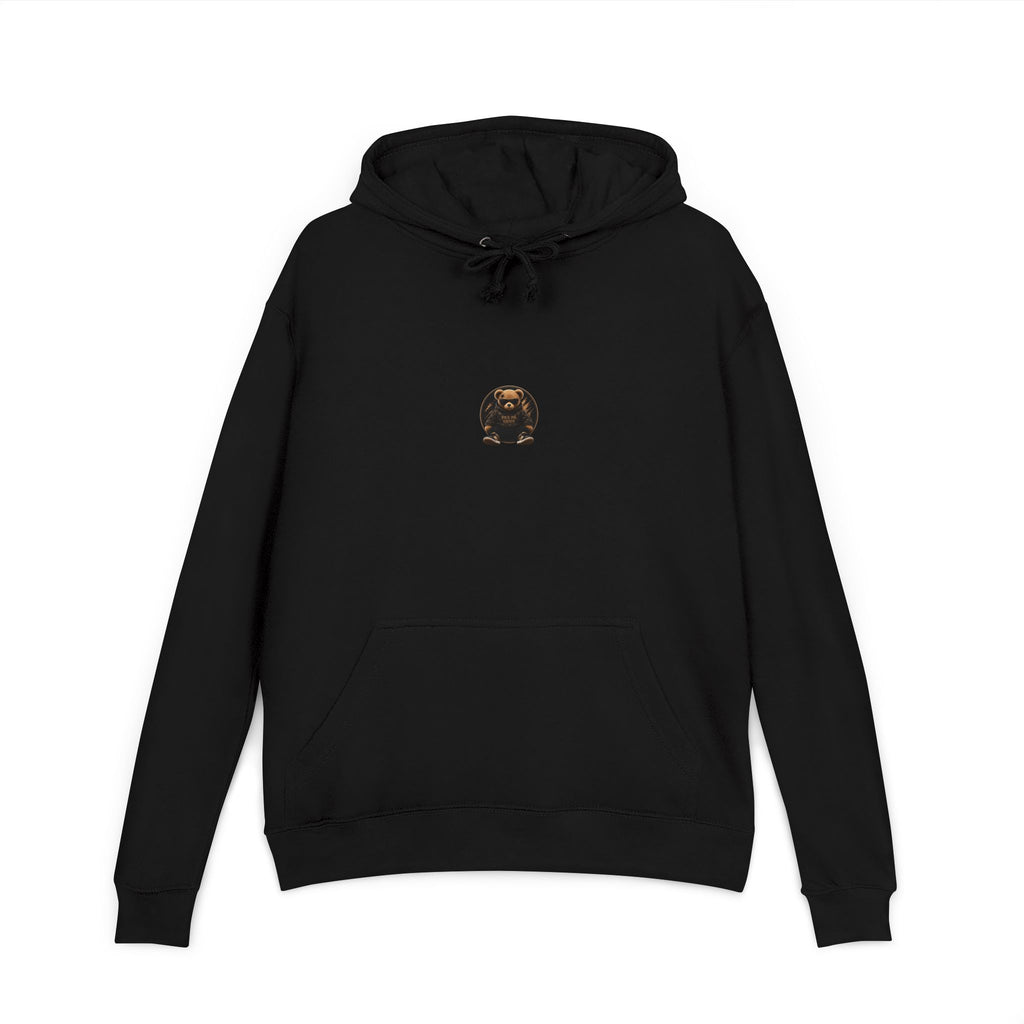 Teddy Bear Hoodie — 'Pas På Snipe' Graphic Pullover