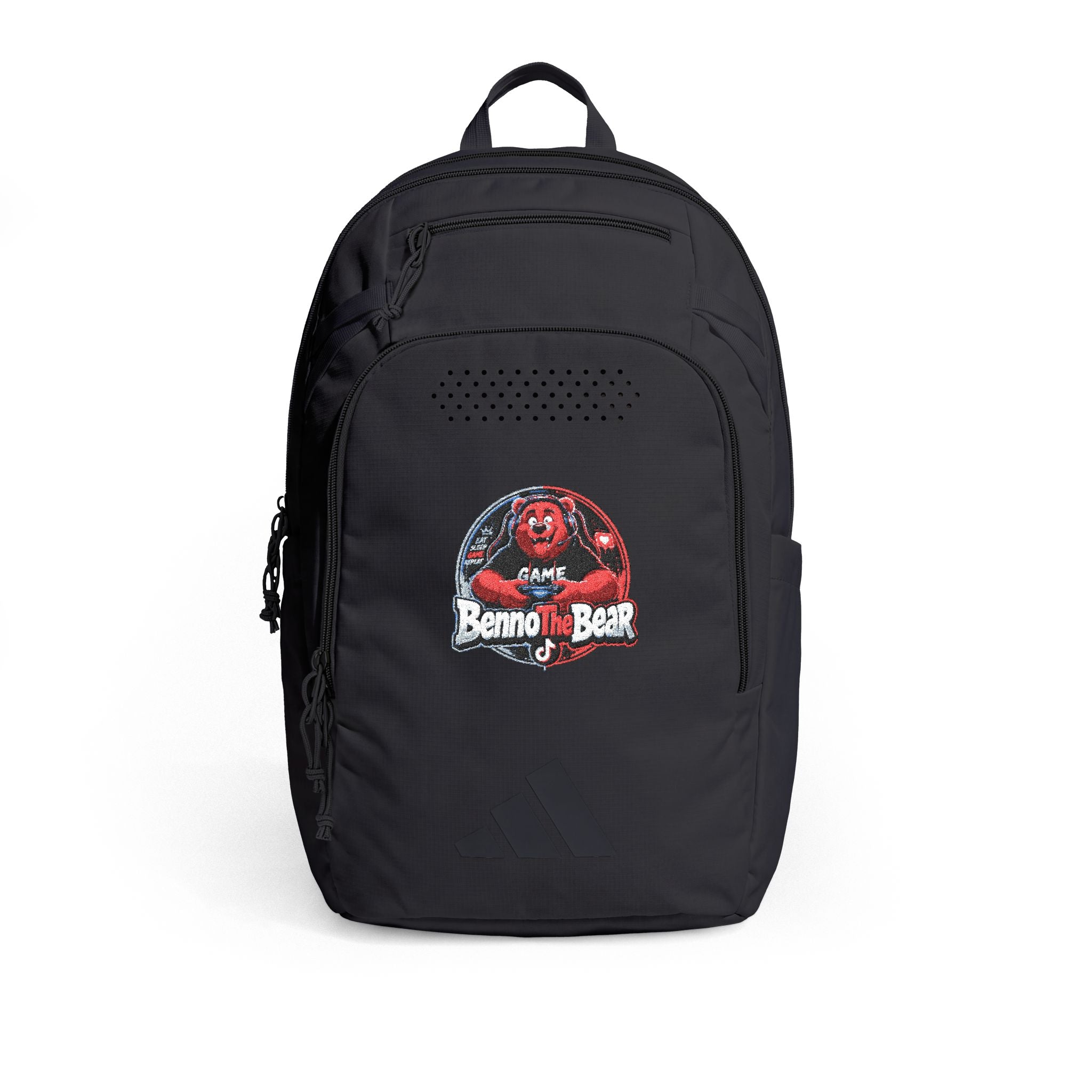 Embroidered Sports Helmet Backpack — Athletic Adidas Defender 5 School Bag