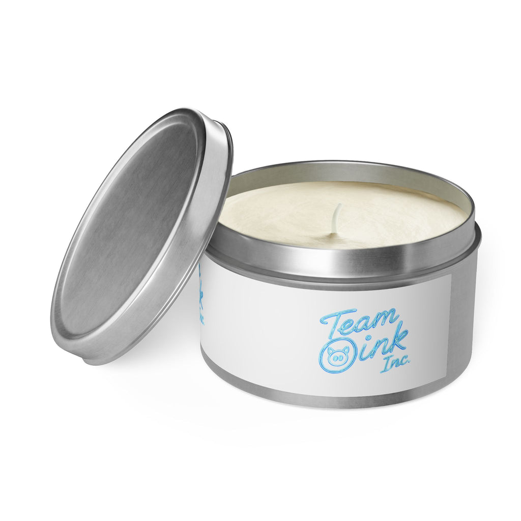 Team Oink Tin Candle — Scented Travel Candle in Portable Tin