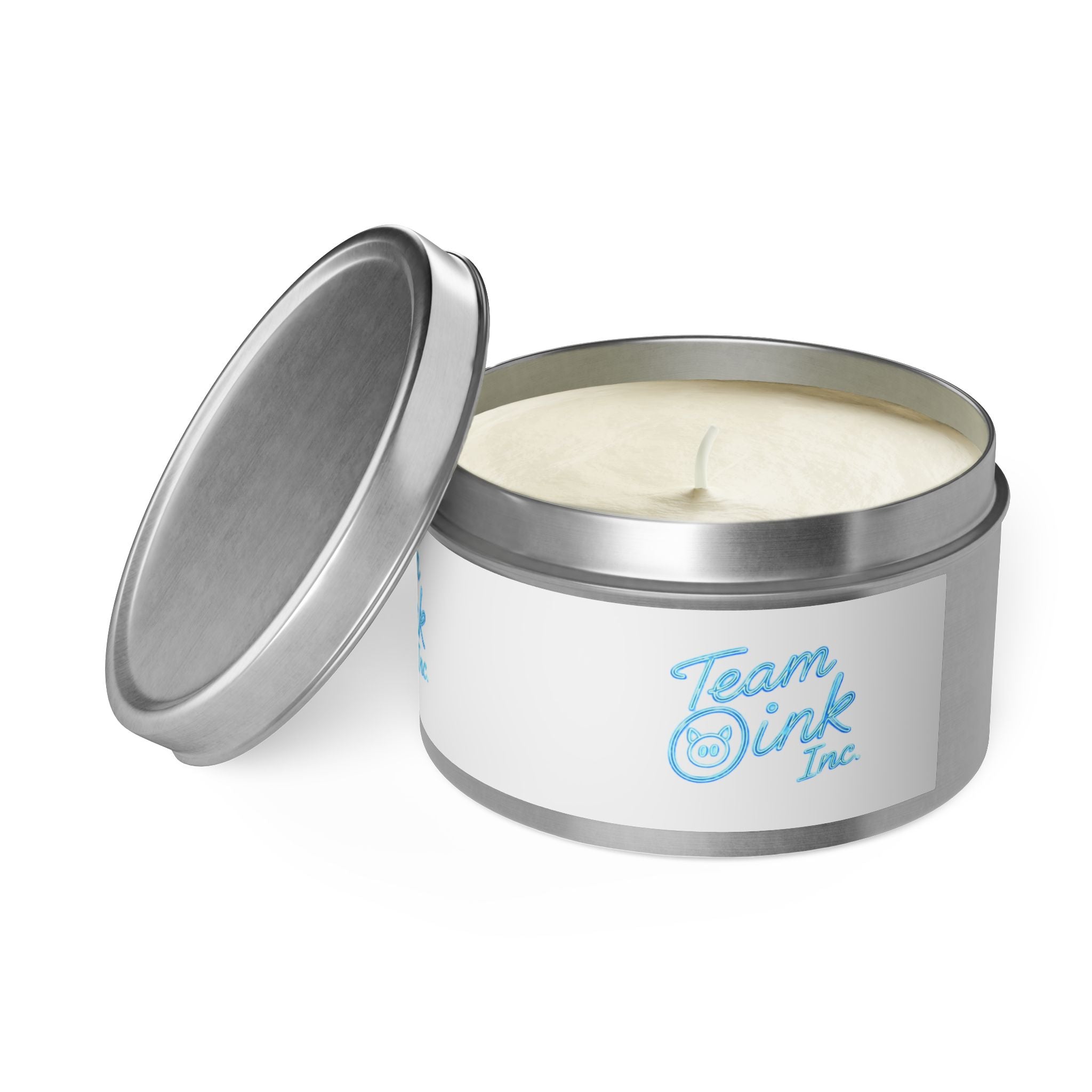 Team Oink Tin Candle — Scented Travel Candle in Portable Tin