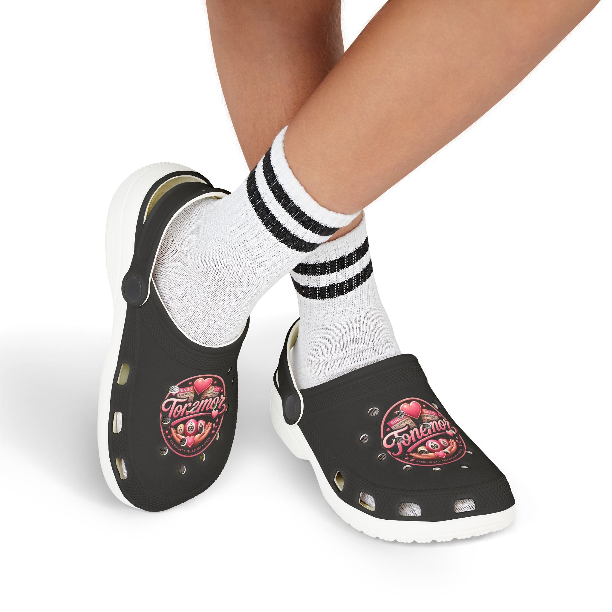 Kid's 'Next Level' Neon Shield Foam Clogs — Lightweight Slip‑On Sandals