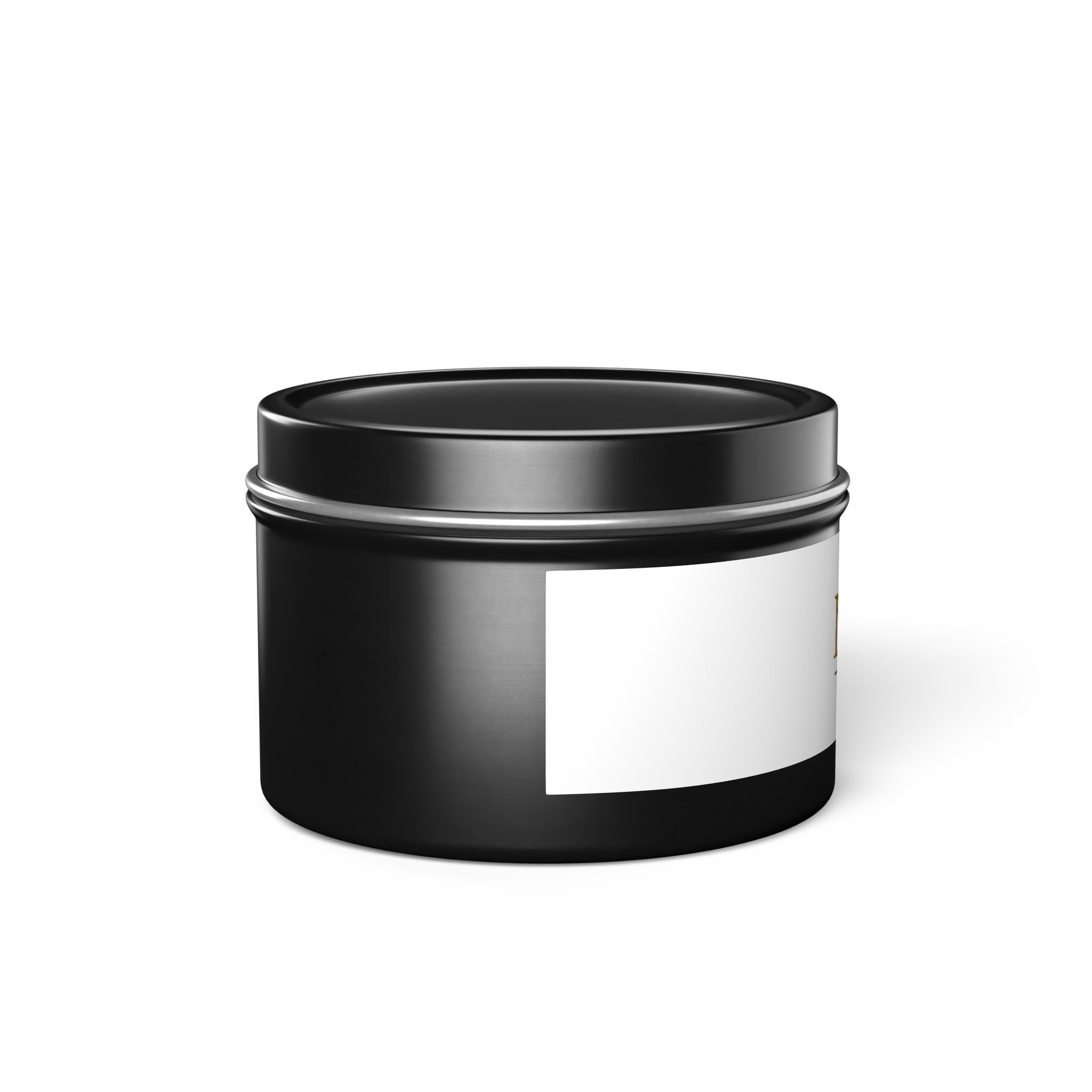MBA 2026 Gold Logo Tin Candle — Luxury Scented Gift