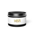 MBA 2026 Gold Logo Tin Candle — Luxury Scented Gift