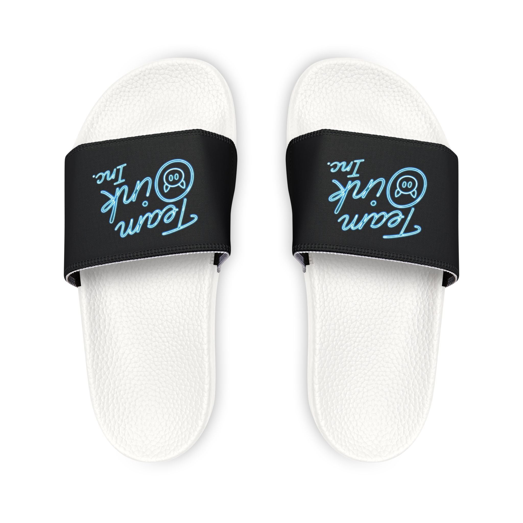 Men's Logo Slide Sandals — Removable Strap Casual Pool & Lounge Slides