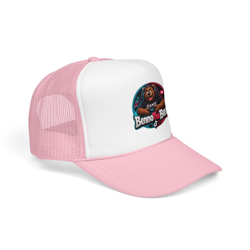 Trucker Hat — 'Benno the Bear' Gaming Logo Foam Cap