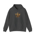 TNF Gold Rose Hoodie — Elegant Crown Logo Pullover