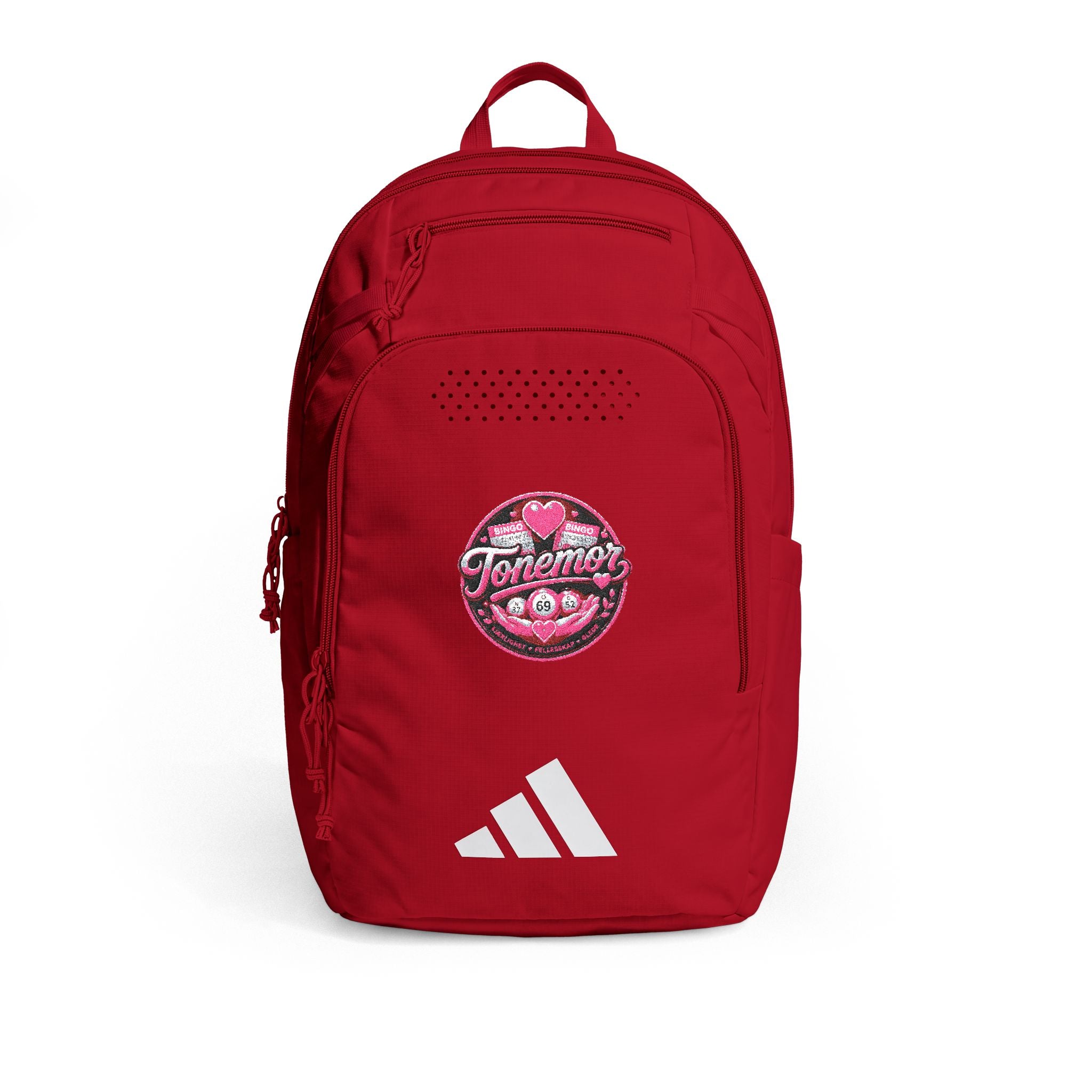 Embroidered Sequin Logo Backpack — adidas Defender 5
