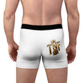 TNF Gold Crest Boxer Briefs — The New Family Luxury Logo Men’s Underwear