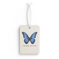 Butterfly 'Team Bird' Car Air Freshener — Blue Butterfly Scented Ornament