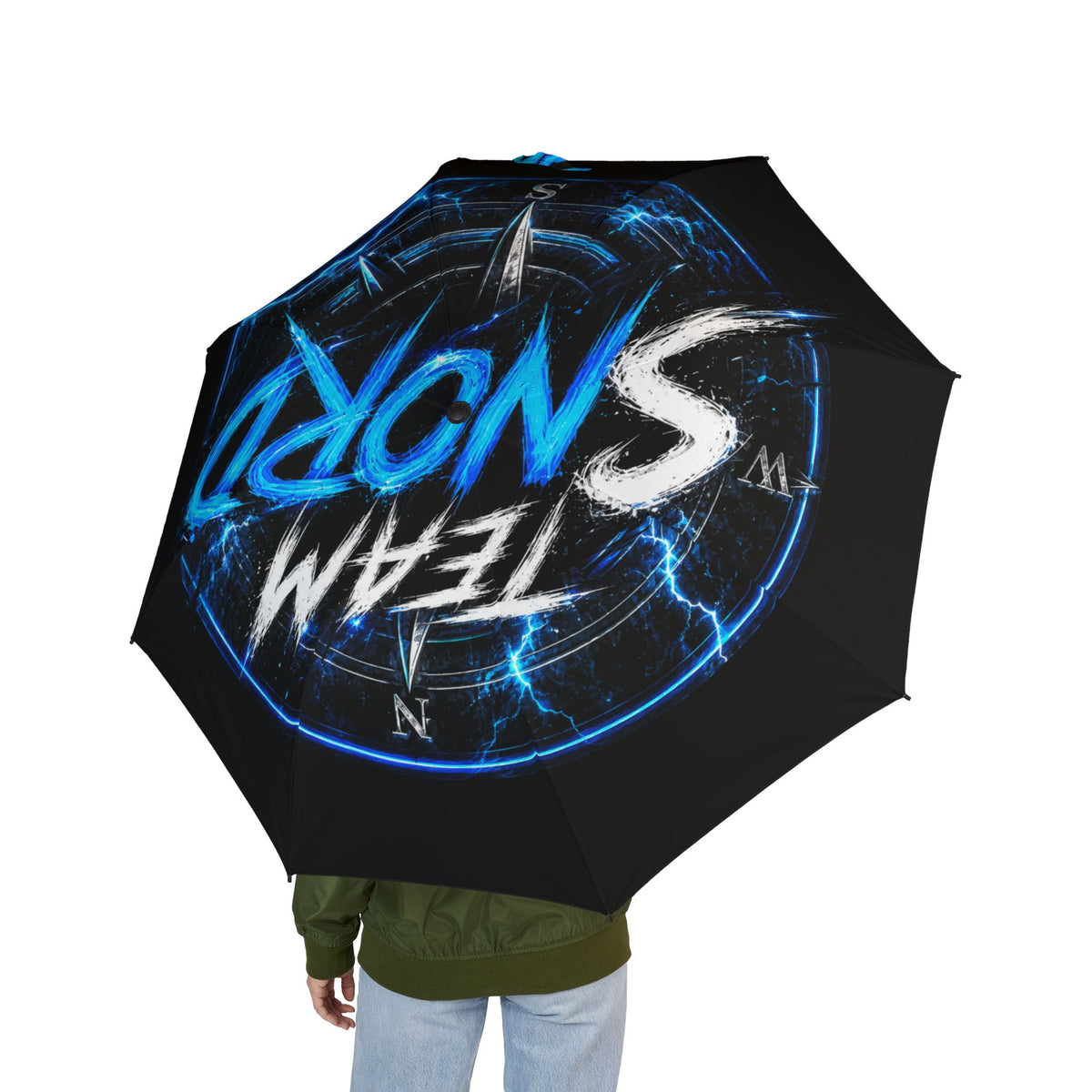 Umbrella — Team Sword Lightning Logo Foldable Umbrella