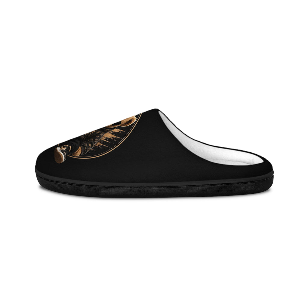 Bear Paw Indoor Slippers — Cozy Women's House Shoes with Bear Graphic