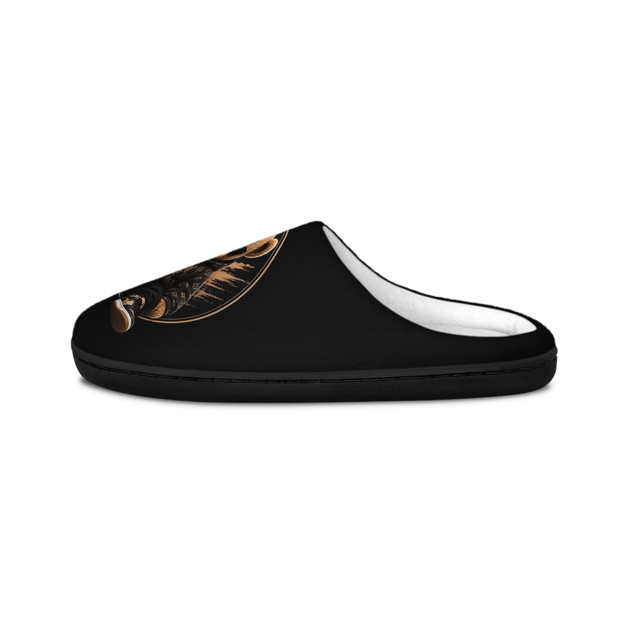 Bear Paw Indoor Slippers — Cozy Women's House Shoes with Bear Graphic