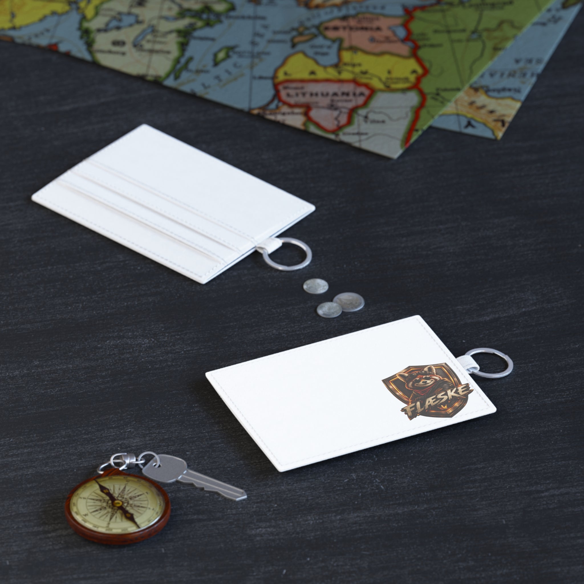 Saffiano Leather Card Holder