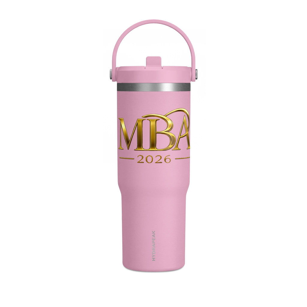 MBA 2026 Gold Logo 32oz Travel Tumbler