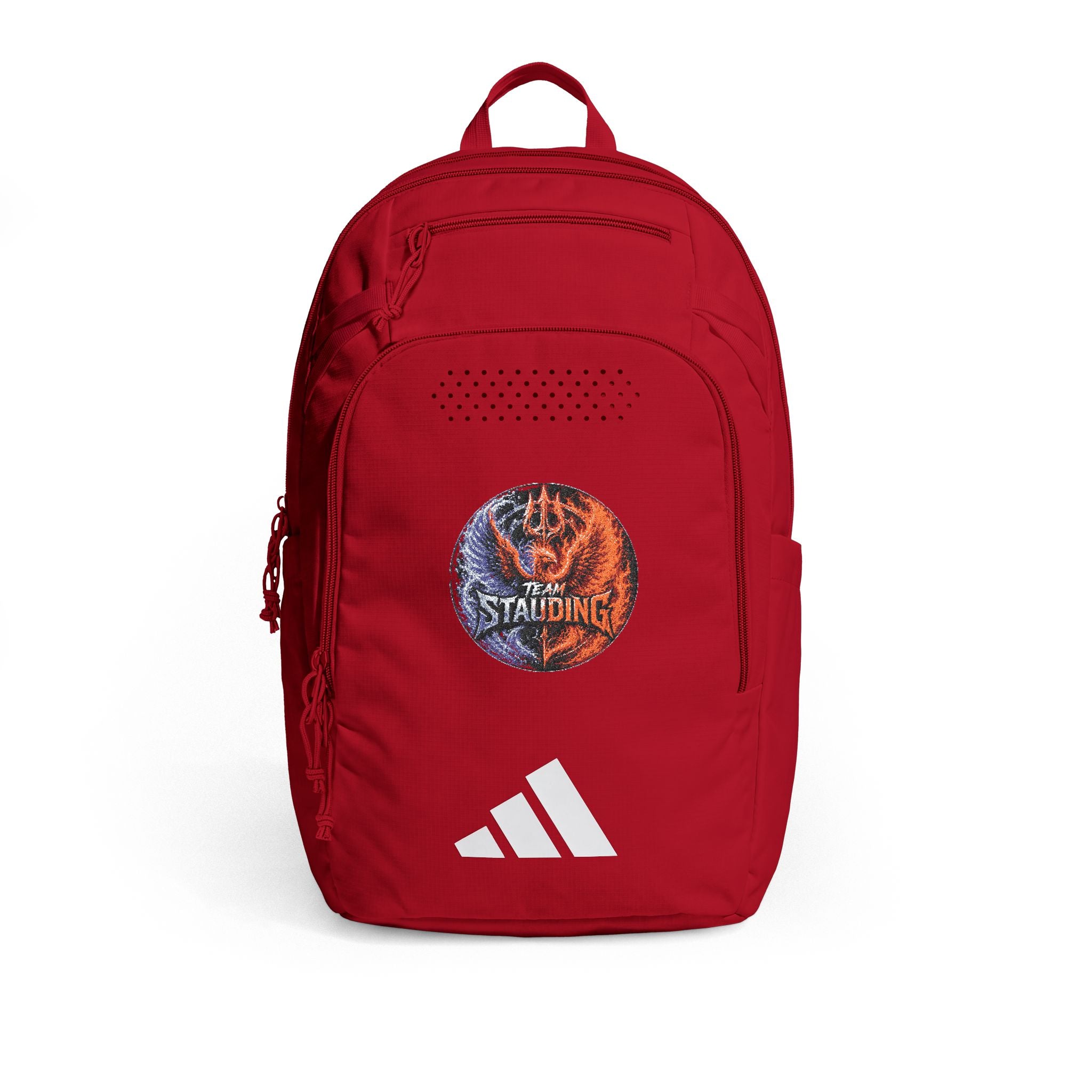 Stauding Tiger Crest Backpack — Athletic Daypack with Sequin Lion Patch
