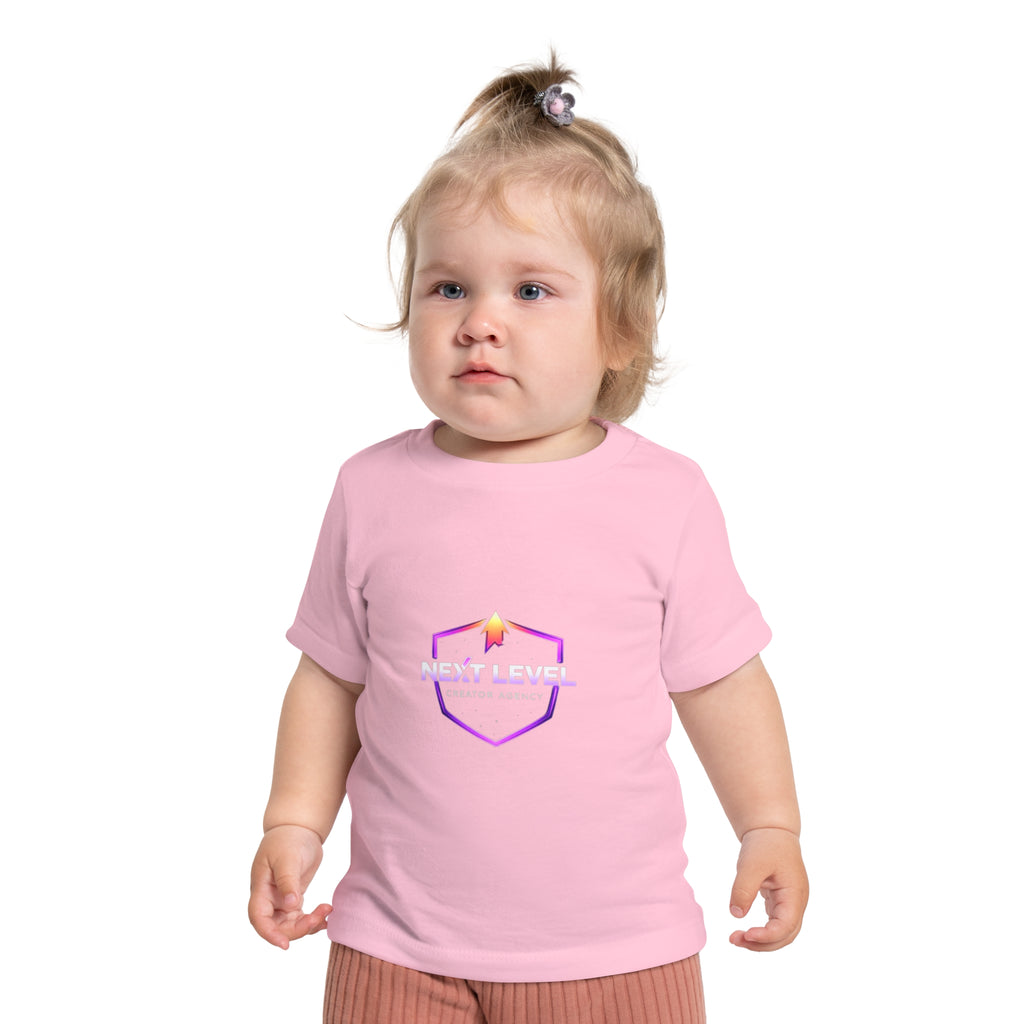 Baby T-Shirt — Pastel Purple Shield Logo "Next Level" Infant Tee