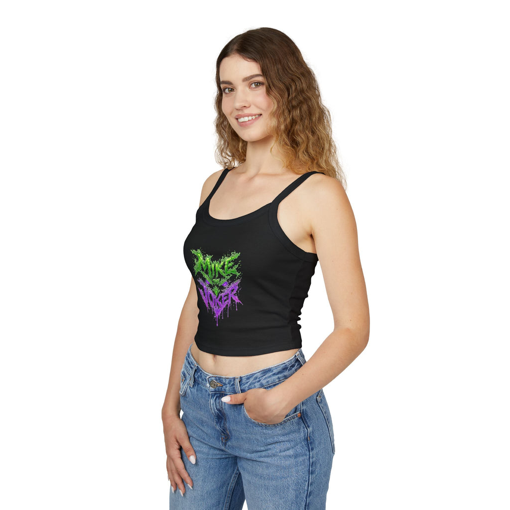 Tank Top — 'Pure Joker' Graffiti Drip Crop Tank
