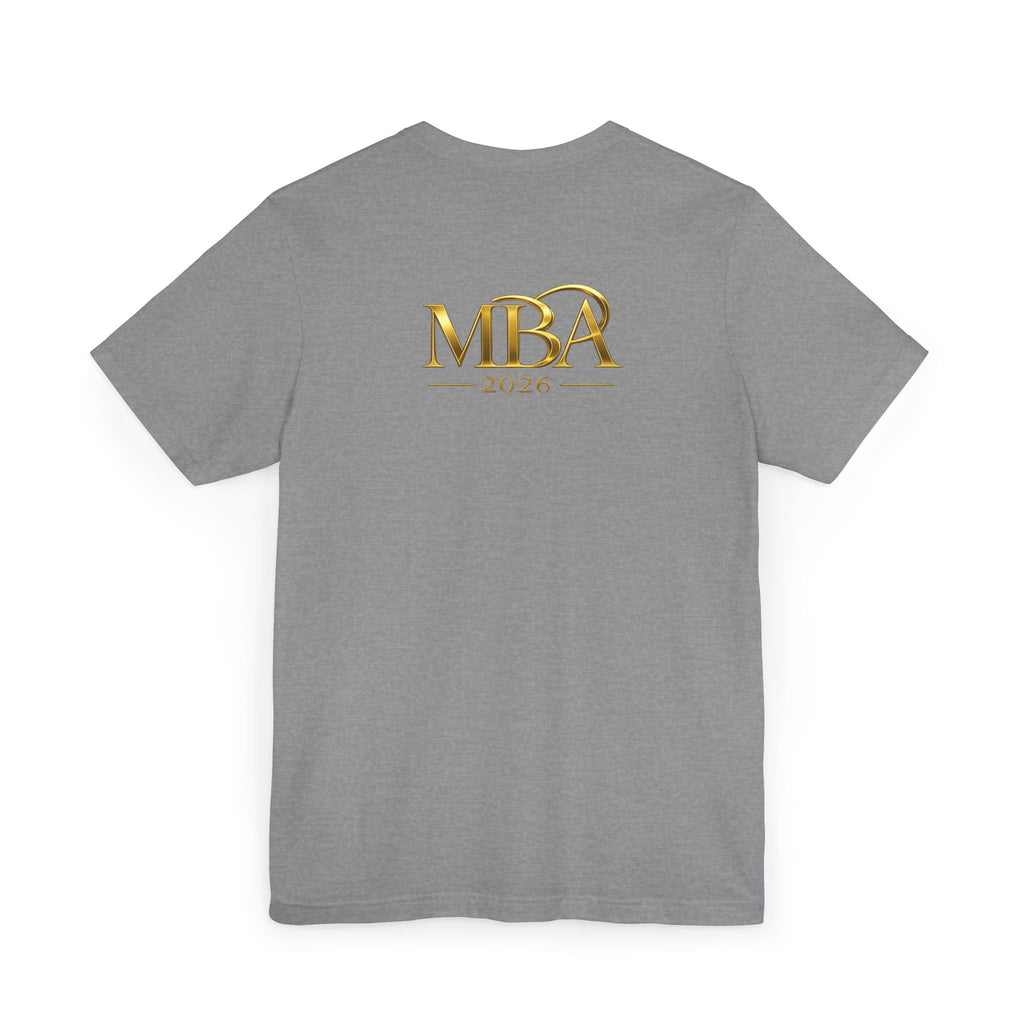MBA 2026 Gold Logo T-Shirt