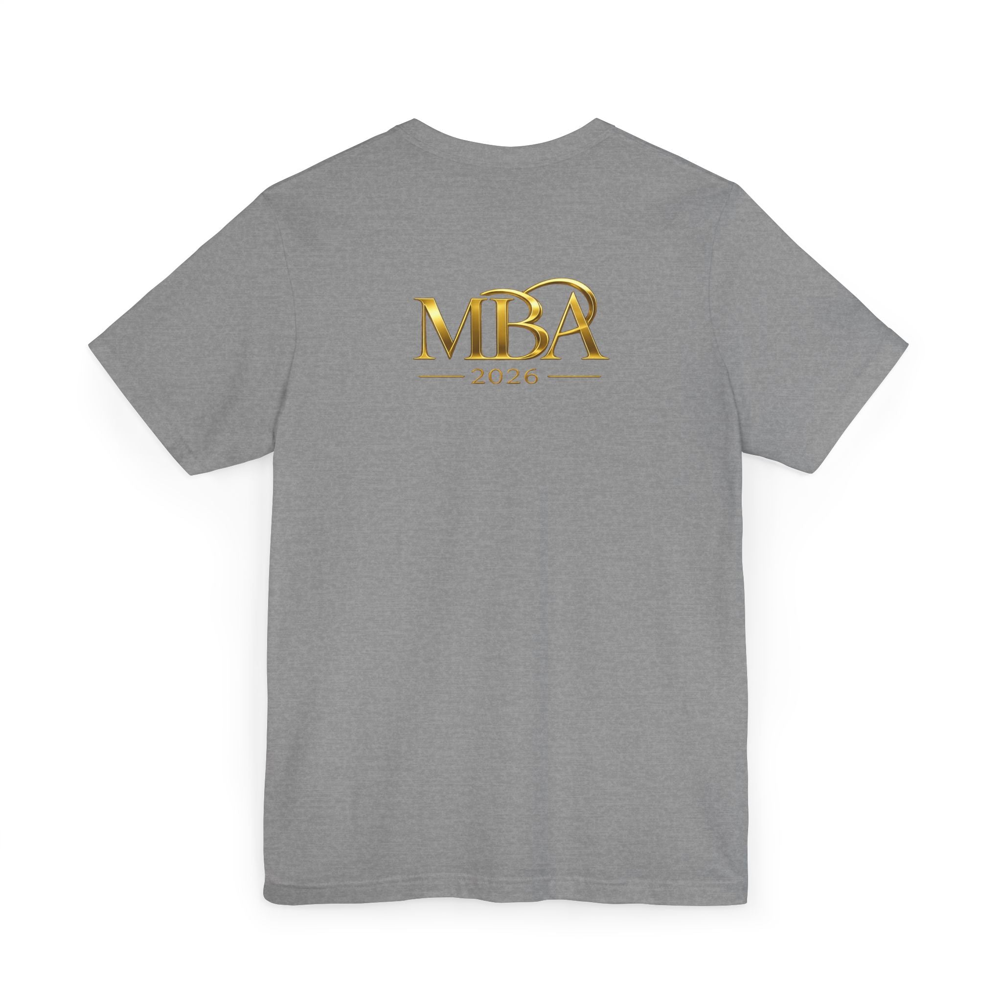 MBA 2026 Gold Logo T-Shirt