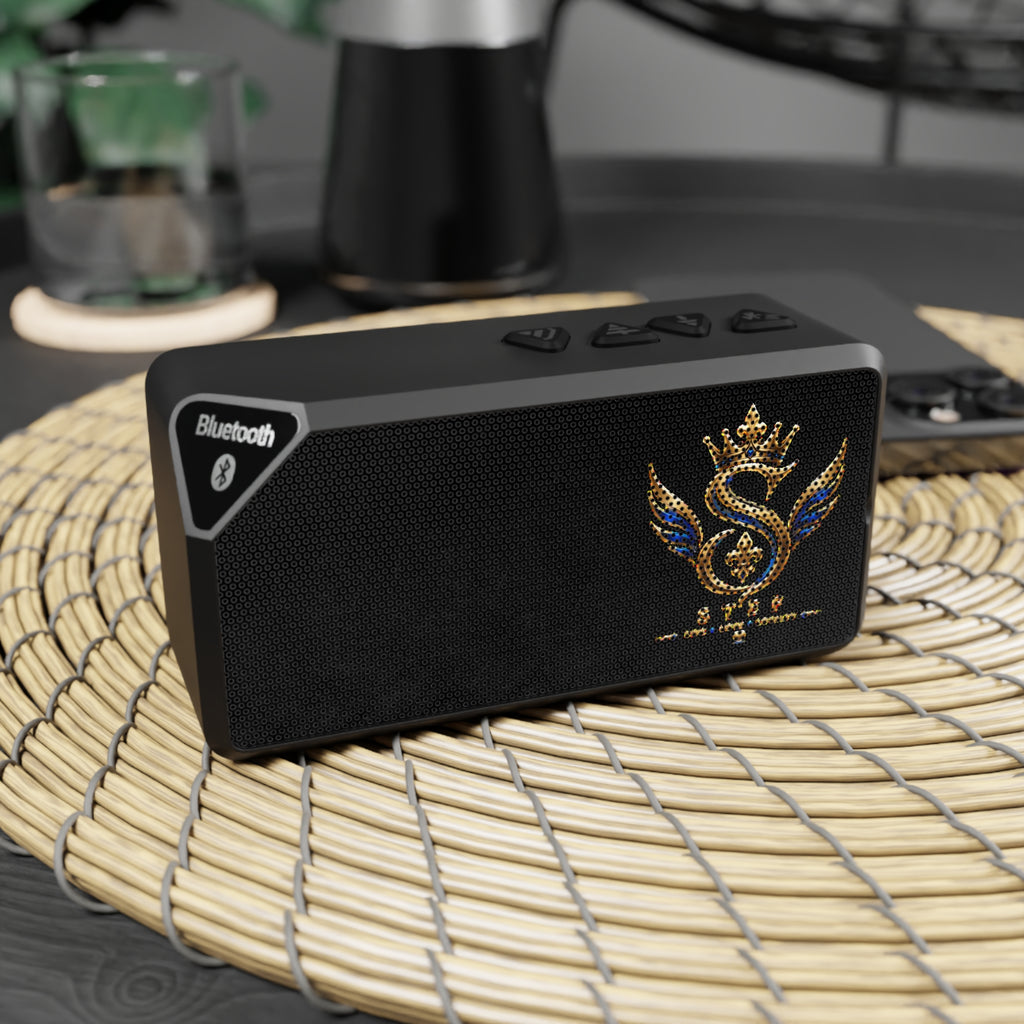 Bluetooth Speaker — Royal Crown S Emblem Portable Speaker