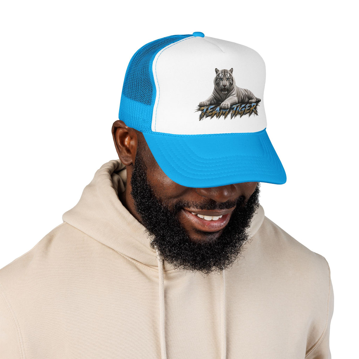 Trucker Hat — Team Tiger Graphic Foam Trucker Hat