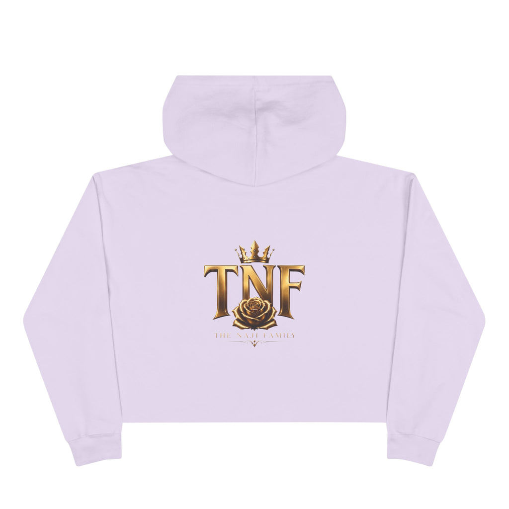 Cropped Hoodie — TNF Gold Crown & Rose Logo